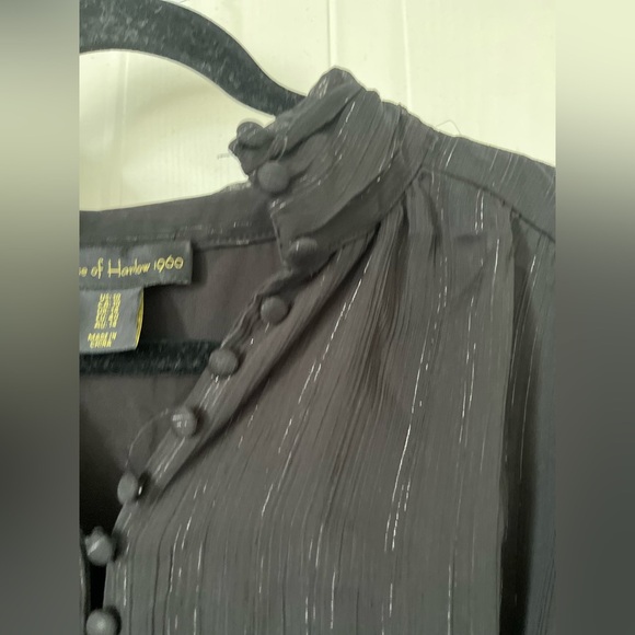 House of Harlow 1960 Black Ruche Dress - Picture 8 of 12